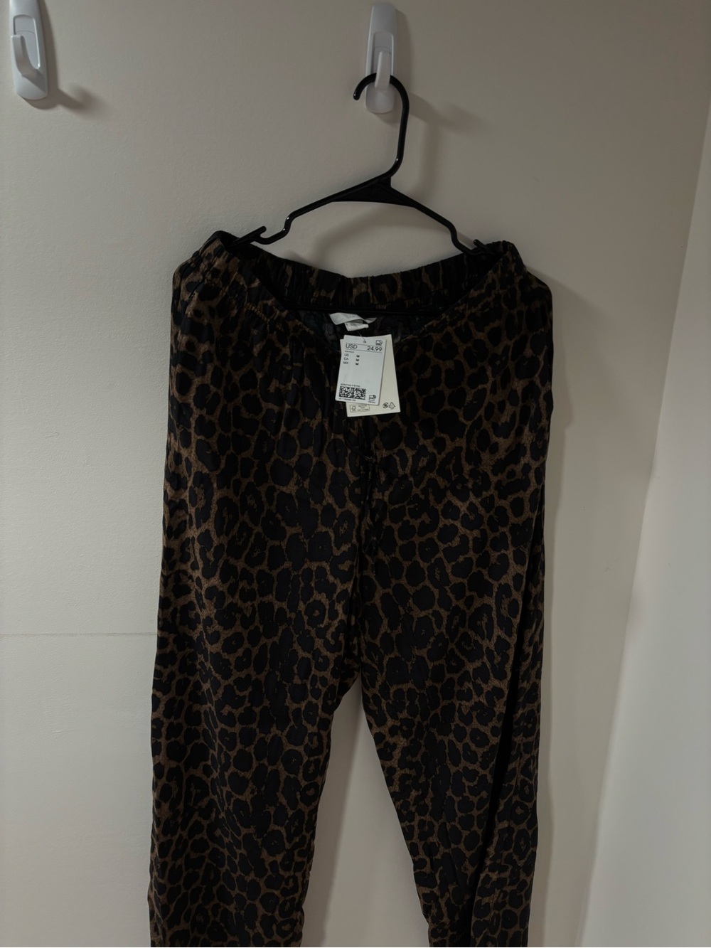H&M Leopard Print Pull-On Pants - Picture 3 of 7